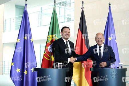 Empfang des Premierministers von Portugal in Berlin