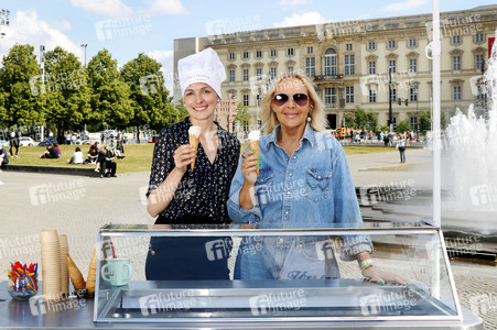 Fototermin mit Natascha Ochsenknecht in Berlin