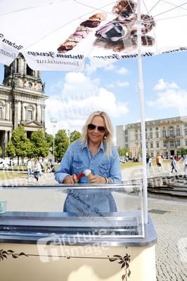 Fototermin mit Natascha Ochsenknecht in Berlin