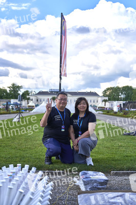 Feuerwerkswettbewerb in Hannover