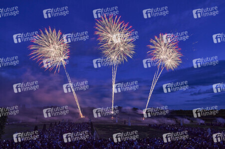 Feuerwerkswettbewerb in Hannover