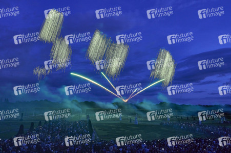 Feuerwerkswettbewerb in Hannover