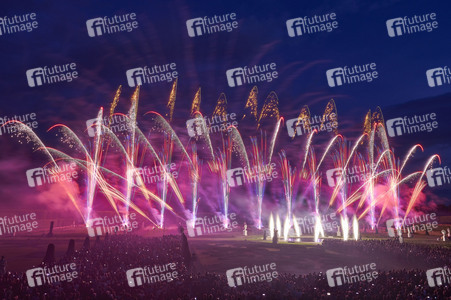 Feuerwerkswettbewerb in Hannover