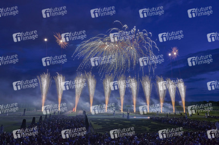 Feuerwerkswettbewerb in Hannover