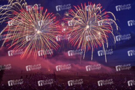 Feuerwerkswettbewerb in Hannover