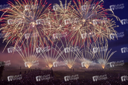 Feuerwerkswettbewerb in Hannover