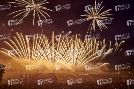 Feuerwerkswettbewerb in Hannover