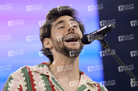 Konzert von Álvaro Soler beim Demokratiefest zu 75 Jahren Grundgesetz in Berlin