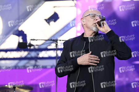 Abschlussveranstaltung beim Demokratiefest zu 75 Jahren Grundgesetz in Berlin