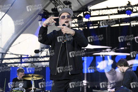 Abschlussveranstaltung beim Demokratiefest zu 75 Jahren Grundgesetz in Berlin