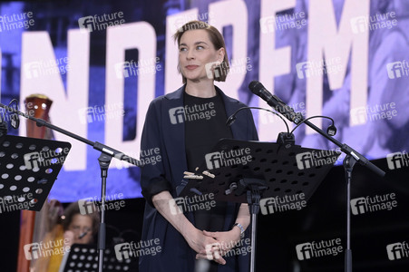 Abschlussveranstaltung beim Demokratiefest zu 75 Jahren Grundgesetz in Berlin