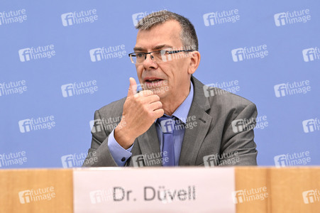 Bundespressekonferenz Report Globale Flucht 2024 in Berlin