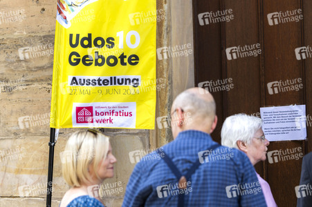 Ausstellungseröffnung 'Udos 10 Gebote' in Erfurt
