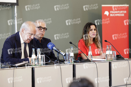 Pressekonferenz zur Frankfurter Buchmesse 2024 in Frankfurt