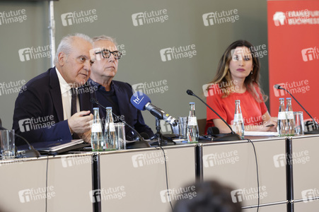 Pressekonferenz zur Frankfurter Buchmesse 2024 in Frankfurt