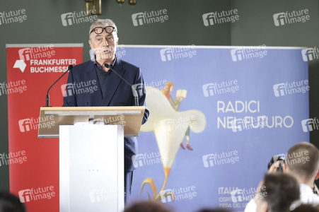 Pressekonferenz zur Frankfurter Buchmesse 2024 in Frankfurt