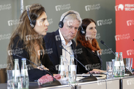 Pressekonferenz zur Frankfurter Buchmesse 2024 in Frankfurt