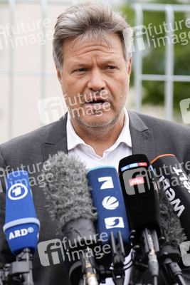 Pressestatement von Robert Habeck in Berlin