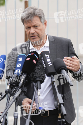 Pressestatement von Robert Habeck in Berlin