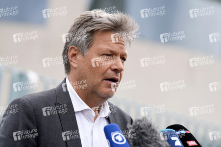 Pressestatement von Robert Habeck in Berlin