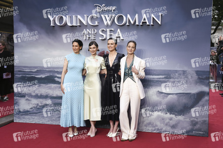 Filmpremiere 'Young Woman and the Sea' in London