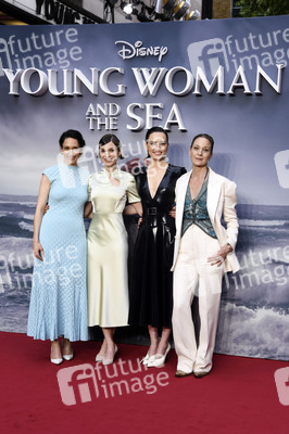 Filmpremiere 'Young Woman and the Sea' in London
