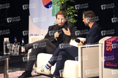 Talk mit Kevin Kühnert beim Katholikentag in Erfurt