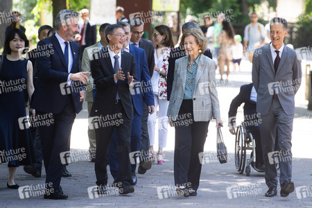Pandabär-Präsentation in Madrid