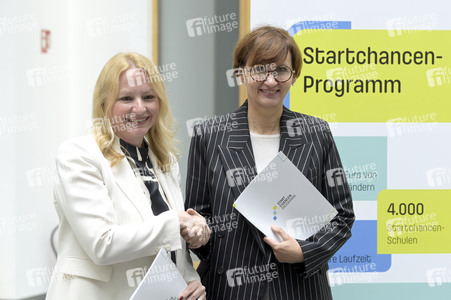 Bundespressekonferenz Unterzeichnung des Startchancen-Programms in Berlin