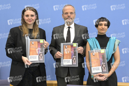 Bundespressekonferenz Antisemitische Allianzen nach dem 7. Oktober iun Berlin