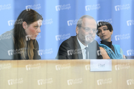 Bundespressekonferenz Antisemitische Allianzen nach dem 7. Oktober iun Berlin
