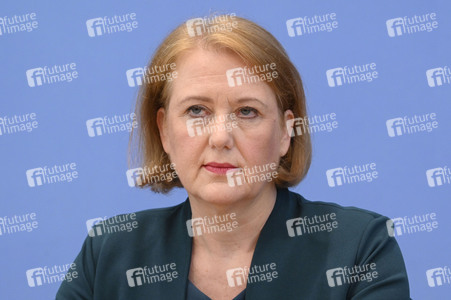 Bundespressekonferenz Bundeslagebild 'Häusliche Gewalt' in Berlin