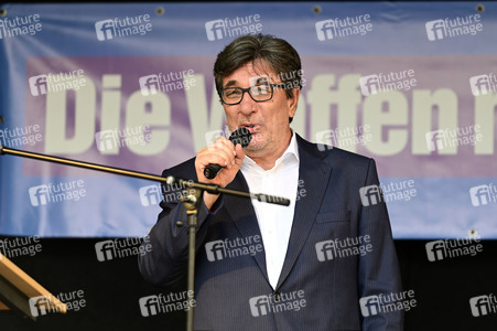 Wahlkampfveranstaltung der Partei Die Linke in Dresden