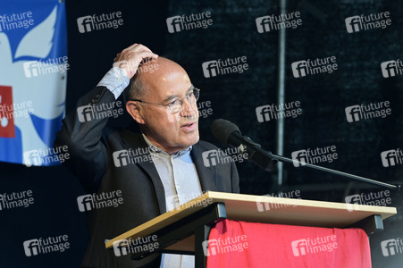 Wahlkampfveranstaltung der Partei Die Linke in Dresden