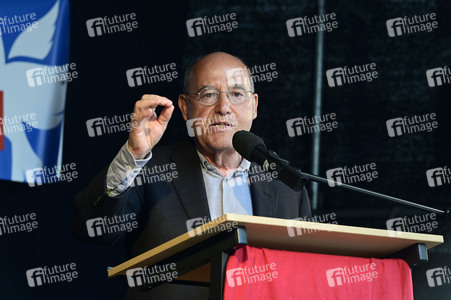 Wahlkampfveranstaltung der Partei Die Linke in Dresden