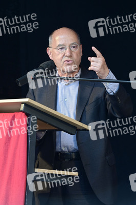 Wahlkampfveranstaltung der Partei Die Linke in Dresden