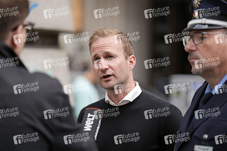 Schweigemarsch für den ermordeten Mannheimer Polizisten Rouven L. in Berlin