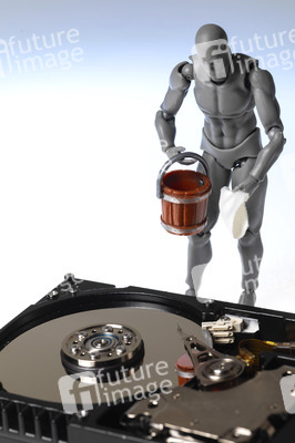 Symbolfoto Datenträgerbereinigung