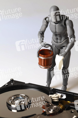 Symbolfoto Datenträgerbereinigung