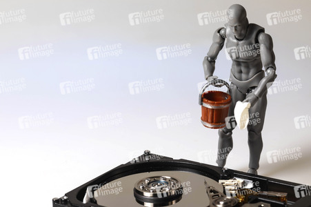 Symbolfoto Datenträgerbereinigung