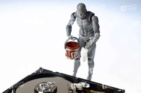 Symbolfoto Datenträgerbereinigung