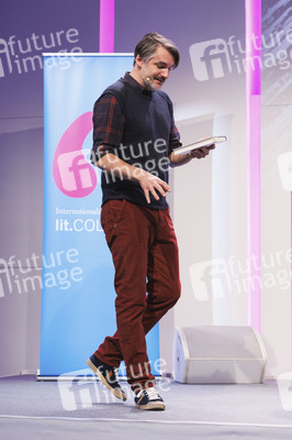 Saša Stanišić bei der lit.Cologne 2024 in Köln