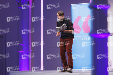 Saša Stanišić bei der lit.Cologne 2024 in Köln