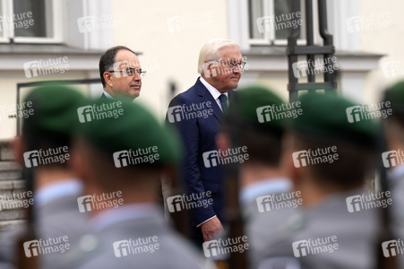 Begrüßung des Präsidenten der Republik Albanien in Berlin
