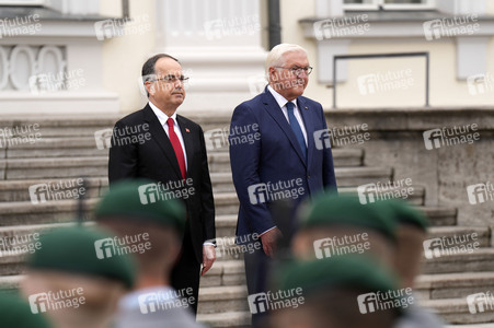 Begrüßung des Präsidenten der Republik Albanien in Berlin
