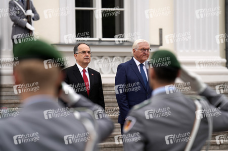 Begrüßung des Präsidenten der Republik Albanien in Berlin