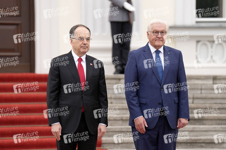 Begrüßung des Präsidenten der Republik Albanien in Berlin