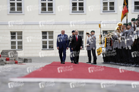 Begrüßung des Präsidenten der Republik Albanien in Berlin