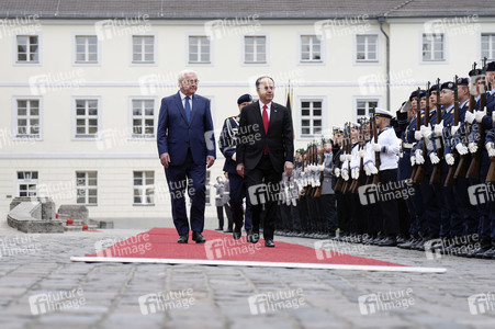 Begrüßung des Präsidenten der Republik Albanien in Berlin