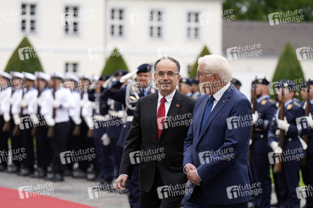 Begrüßung des Präsidenten der Republik Albanien in Berlin
